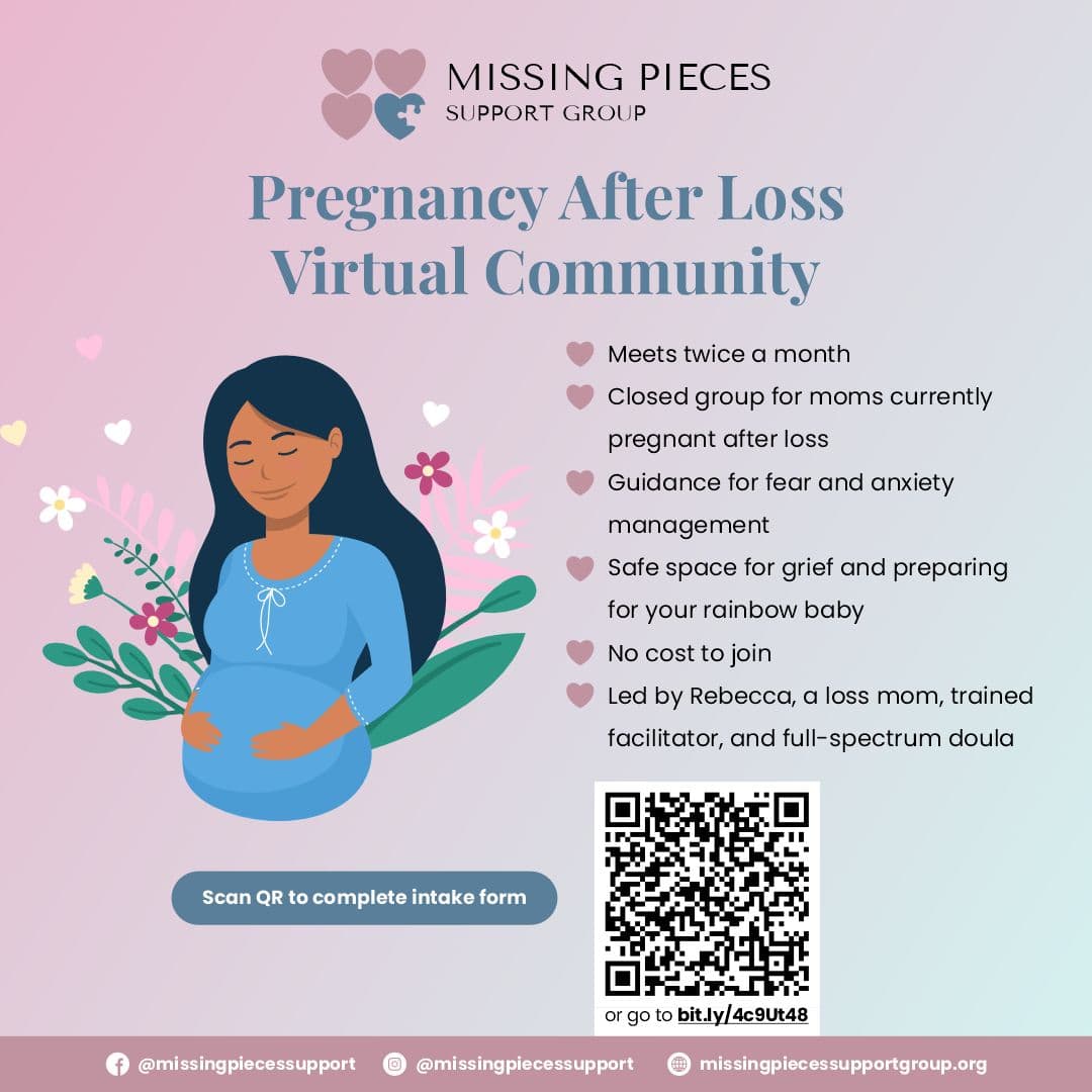 Pregnancy After Loss Virtual Community