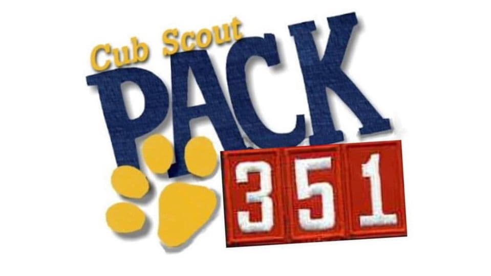 Cub Scout Pack 351 banner